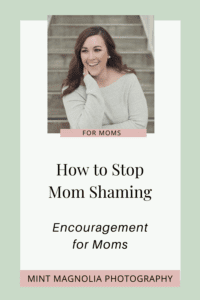 stop mom-shaming pin