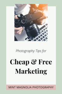 photography marketing tips pin